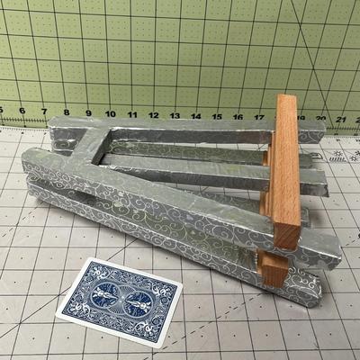 Mini Print-In-Place Articulated Easel Display Stand