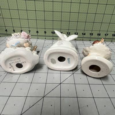 Porcelain Miniature Dolls Angel Children