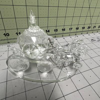 Cinderella Crystal Wedding Coach Sculpture Shannon