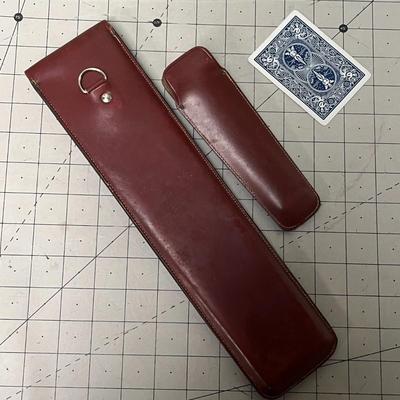 Slide Ruler with Case