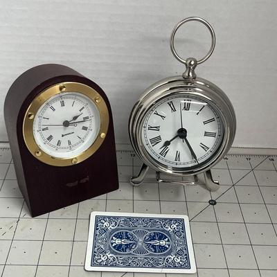 2 various Clocks