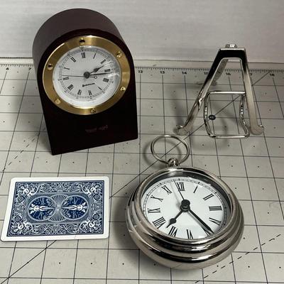 2 various Clocks