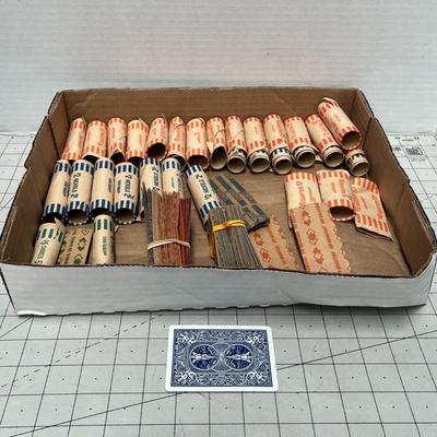 Coin Wrappers Paper Tube