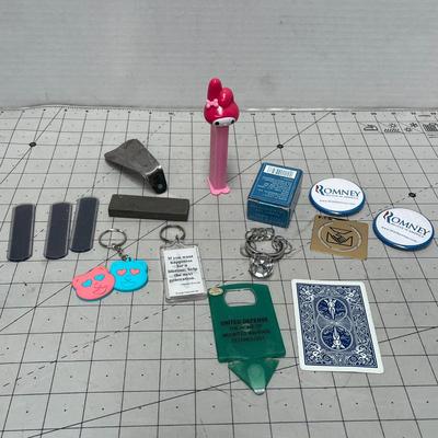 Set of Keychains And Accessories