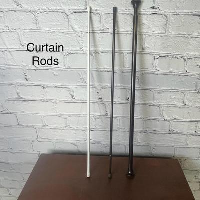 3 Curtain Rods