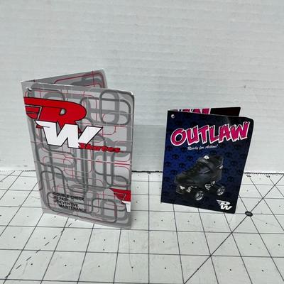 Outlaw Roller Skate Package - Black Size 8