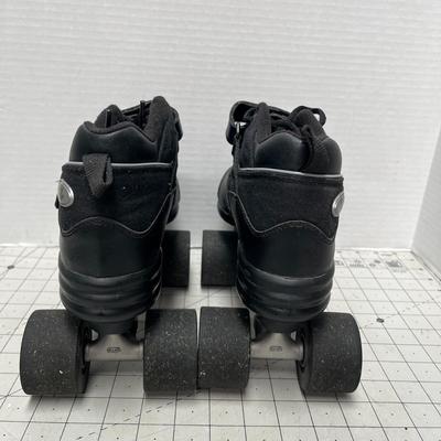 Outlaw Roller Skate Package - Black Size 8