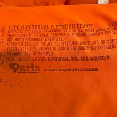 Old Vintage Life Jacket