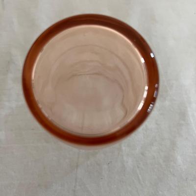 Pink Glass Cake Plates and More (LR-MK)