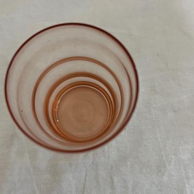 Pink Glass Cake Plates and More (LR-MK)