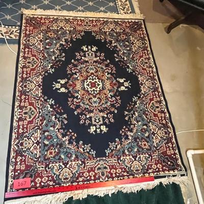 Persian style area rug