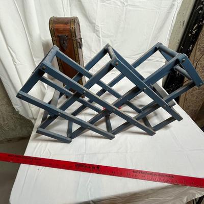 Wood box & Folding rack