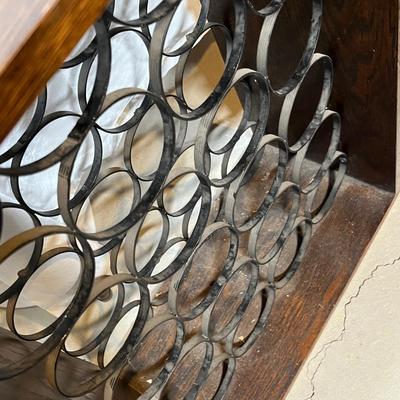Vintage wine rack