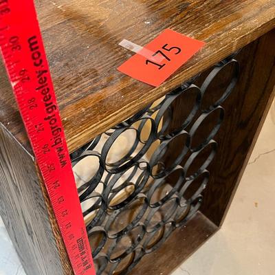 Vintage wine rack