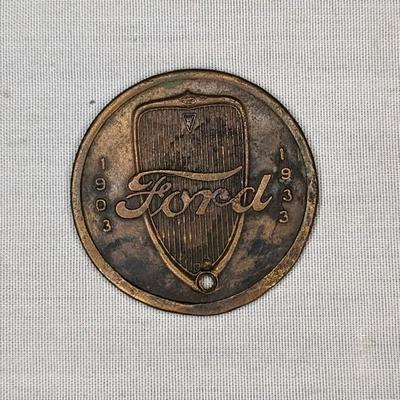 1933 Ford World Fair Commemorative Coin