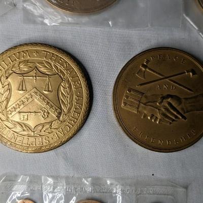 US Mint Bronze Presidential & Historical Persons Medals/Medallions