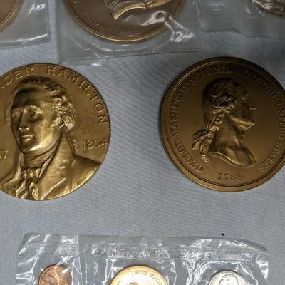US Mint Bronze Presidential & Historical Persons Medals/Medallions