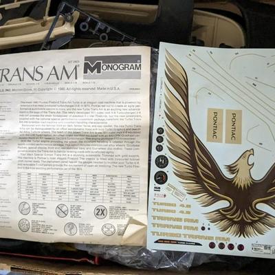 Monogram Turbo Trans Am Model Kit