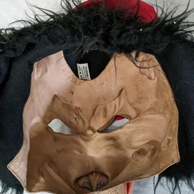 Vintage Paper Magic Group Halloween Masks