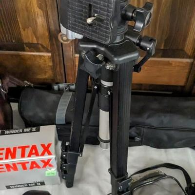 Pentax ME Super and Fuji 1000 Film Cameras