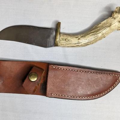 Robert Edge Fixed Blade Bone Handle Knife