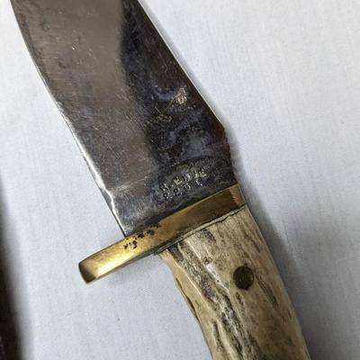 Robert Edge Fixed Blade Bone Handle Knife