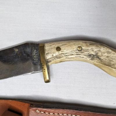 Robert Edge Fixed Blade Bone Handle Knife
