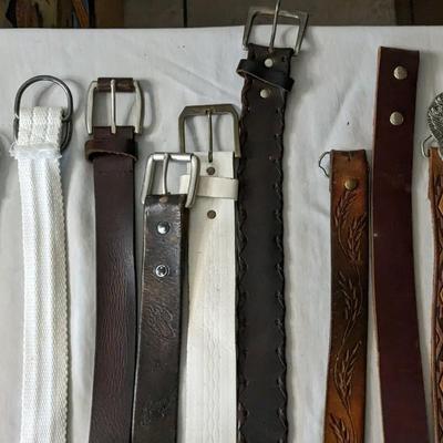 Mens Belts and Accessories