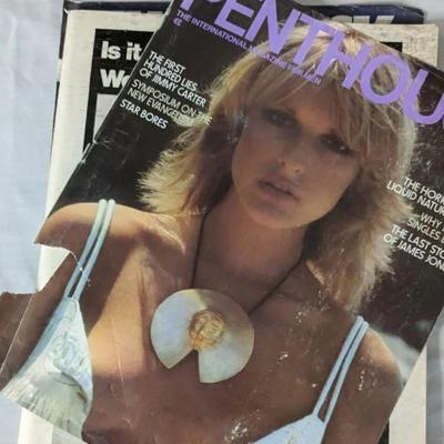 Vintage Penthouse Magazines