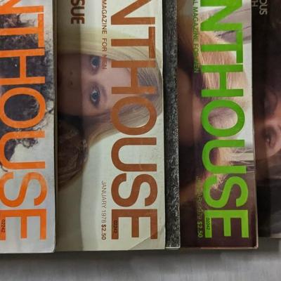 Vintage Penthouse Magazines