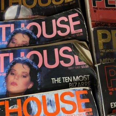 Vintage Penthouse Magazines