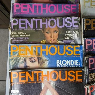 Vintage Penthouse Magazines