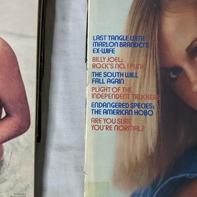 Vintage Penthouse Magazines