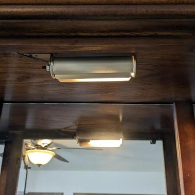 Waterfall Side Curio Cabinet