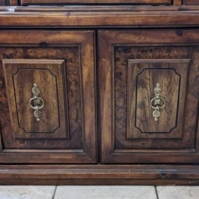 Waterfall Side Curio Cabinet