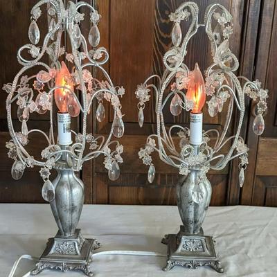 Embellished Accent Lamps