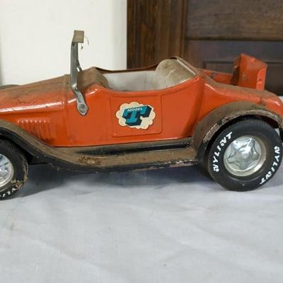 Nylint Dragsters and Cast Iron Wrecker and Hauler