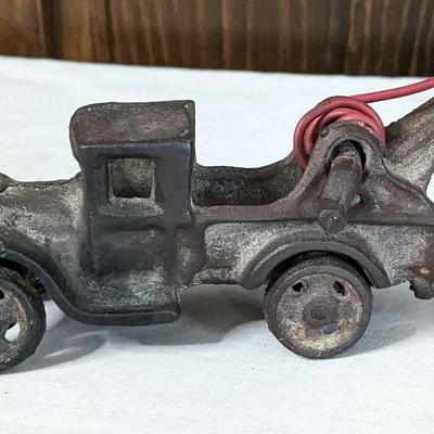 Nylint Dragsters and Cast Iron Wrecker and Hauler