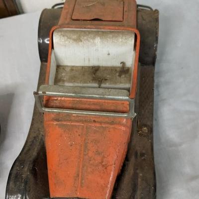 Nylint Dragsters and Cast Iron Wrecker and Hauler