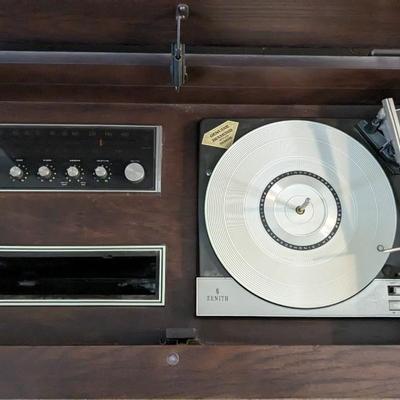 Zenith Console Record Player