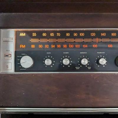 Zenith Console Record Player