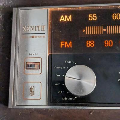 Zenith Console Record Player