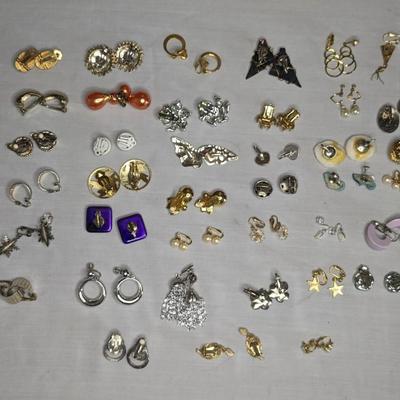 Vintage Clip On Earring Assortment