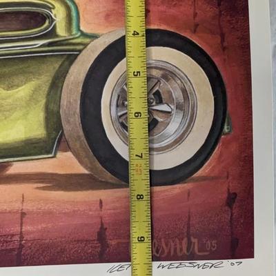 Keith Wessner "Rodders Toolbox" and "The Zombie Fly" Prints