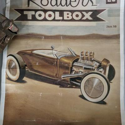 Keith Wessner "Rodders Toolbox" and "The Zombie Fly" Prints