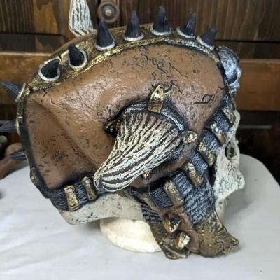 Vintage Full Face Rubber Masks and Hands