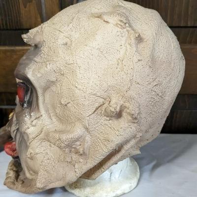 Vintage Full Face Rubber Masks and Hands