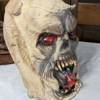Vintage Full Face Rubber Masks and Hands