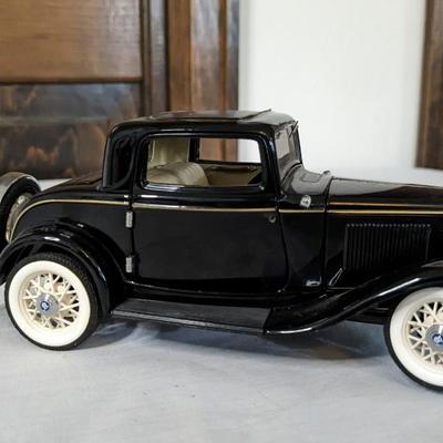 Franklin Mint 1949 Tucker in Box with 1932 Ford Mini Model and Radio Shack Drag Radio