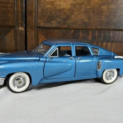 Franklin Mint 1949 Tucker in Box with 1932 Ford Mini Model and Radio Shack Drag Radio